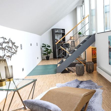 Luxus Wellness Loft - 245Qm - Designwohnen Im Zentrum Gütersloh Buitenkant foto