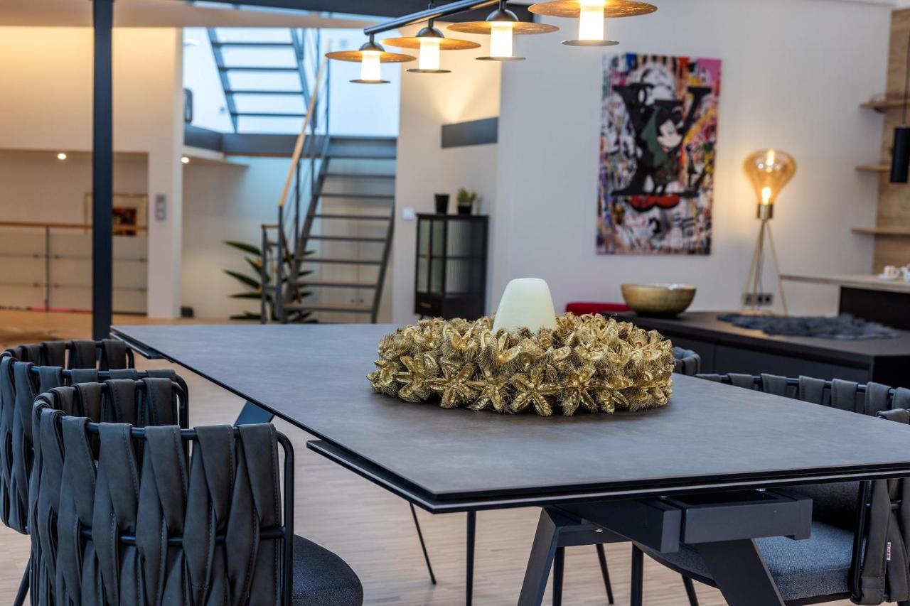Luxus Wellness Loft - 245Qm - Designwohnen Im Zentrum Gütersloh Buitenkant foto