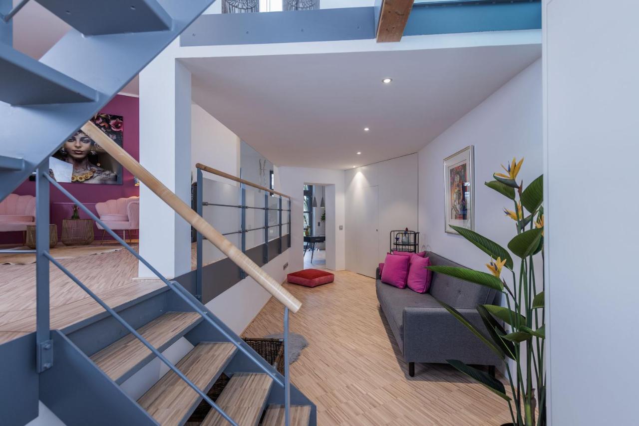 Luxus Wellness Loft - 245Qm - Designwohnen Im Zentrum Gütersloh Buitenkant foto