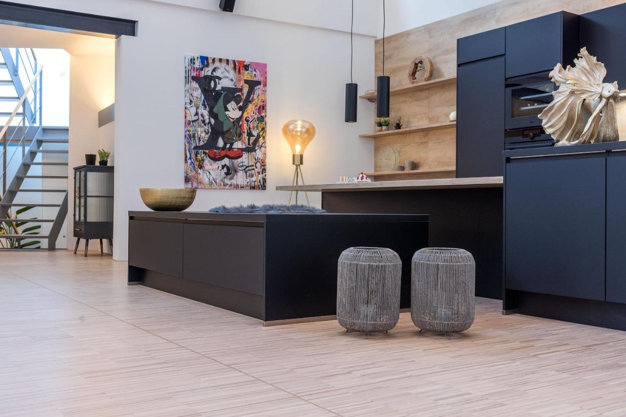 Luxus Wellness Loft - 245Qm - Designwohnen Im Zentrum Gütersloh Buitenkant foto