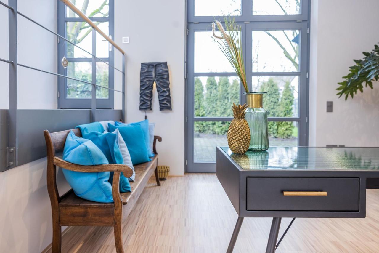Luxus Wellness Loft - 245Qm - Designwohnen Im Zentrum Gütersloh Buitenkant foto