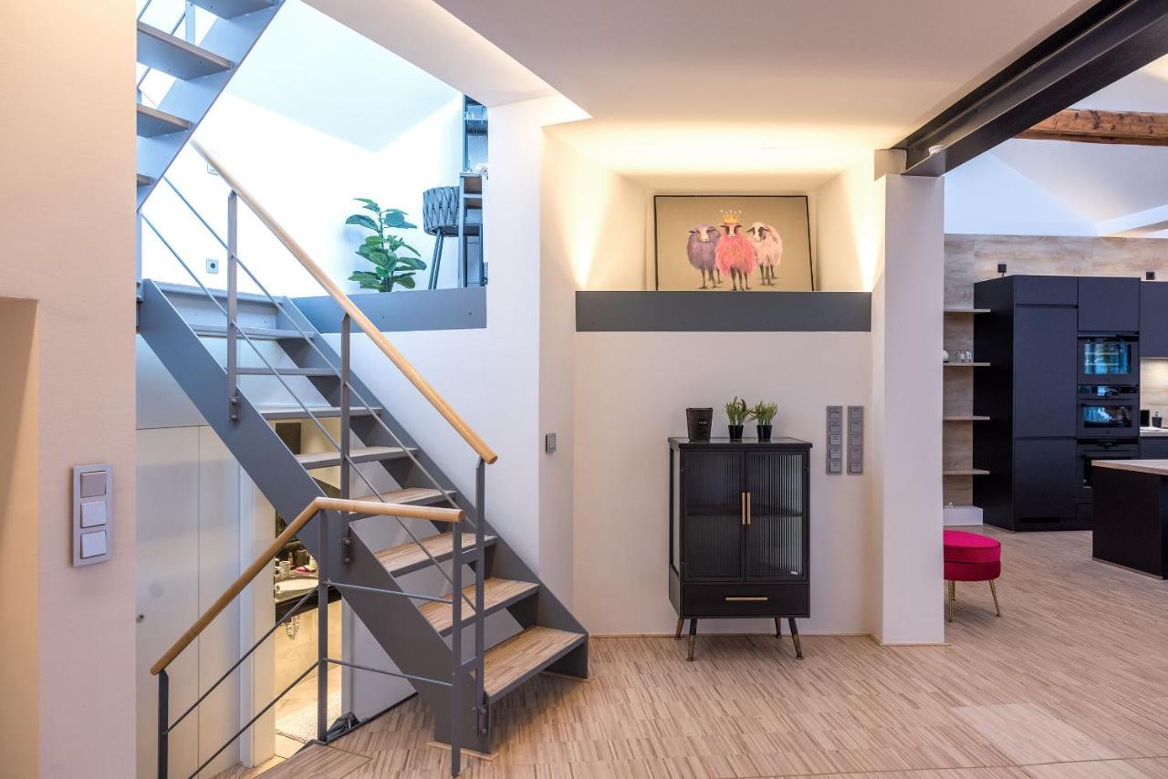 Luxus Wellness Loft - 245Qm - Designwohnen Im Zentrum Gütersloh Buitenkant foto
