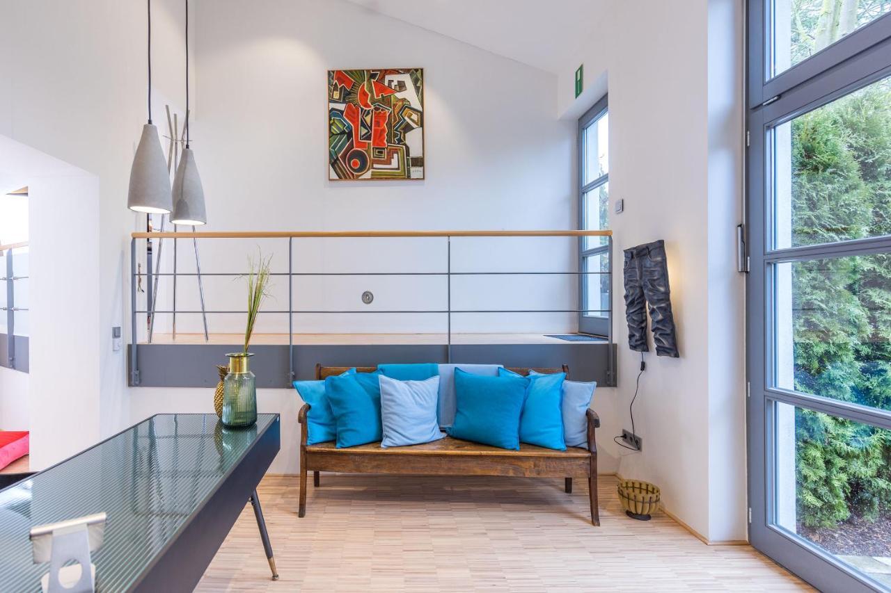 Luxus Wellness Loft - 245Qm - Designwohnen Im Zentrum Gütersloh Buitenkant foto